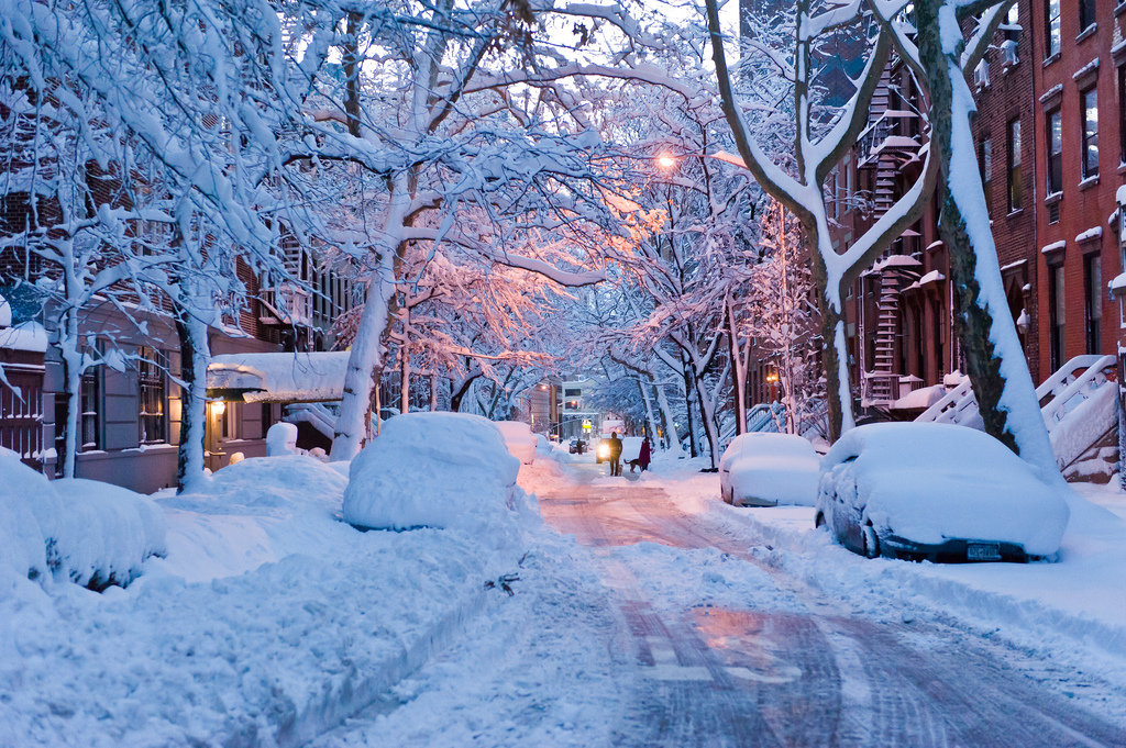 Snowy Street - Image courtesy of Douglas Palmer via Flickr Creative Commons
